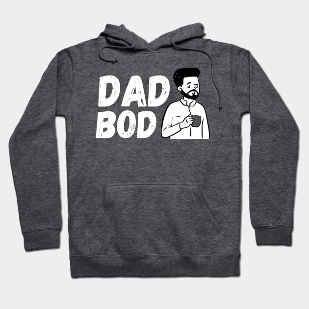 Dad Bod Hoodie by blueduckstuff